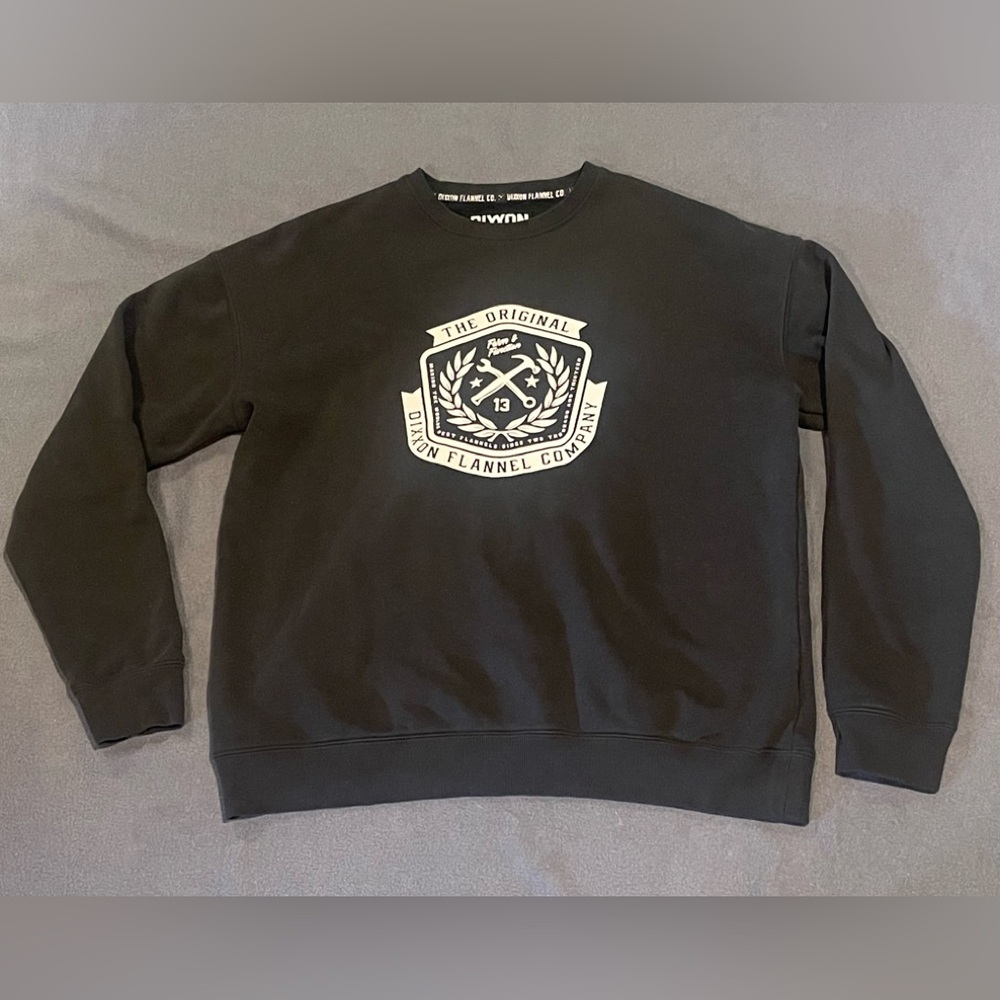 Dixxon sweatshirt mens size XL‎ pre-owned condition black